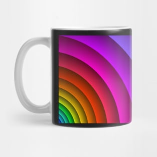 Fractal Rainbow Mug